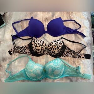VS 34D bra bundle - like new